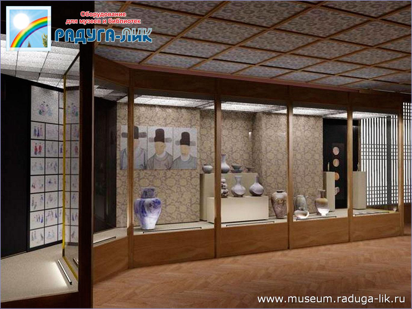 Дизайн-проект реконструкции витрины в музее искусств народов Востока