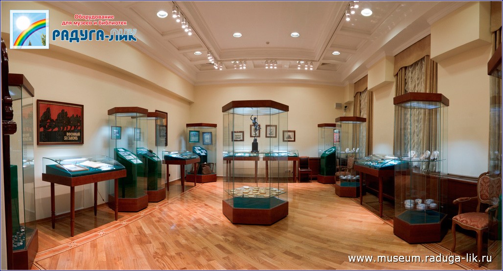 Музейные витрины для горизонтальной и вертикальной экспозиции — Витрина музейная